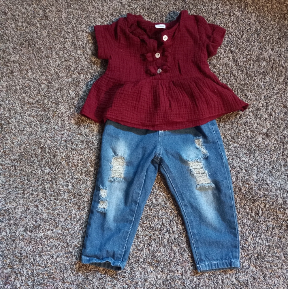 18-24M girls outfit